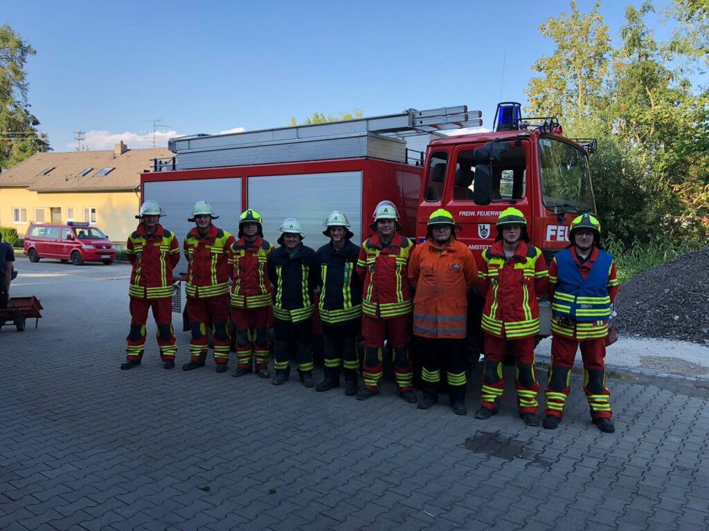 Feuerwehr-Leistungsabzeichen in Silber 2018