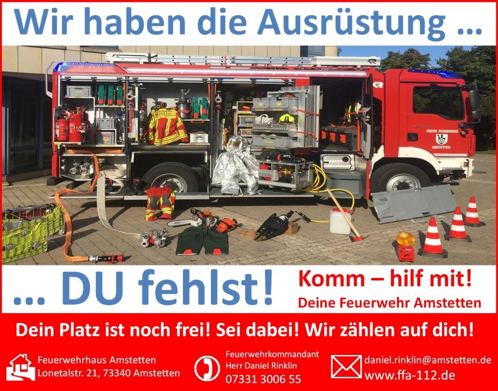 Verstärkung gesucht: Wir haben die Ausrüstung … DU fehlst!