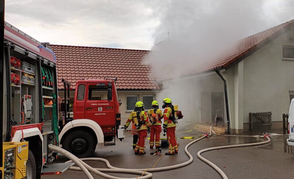 Bericht der Freiwilligen Feuerwehr Amstetten zur Hauptübung am 22.10.2022
